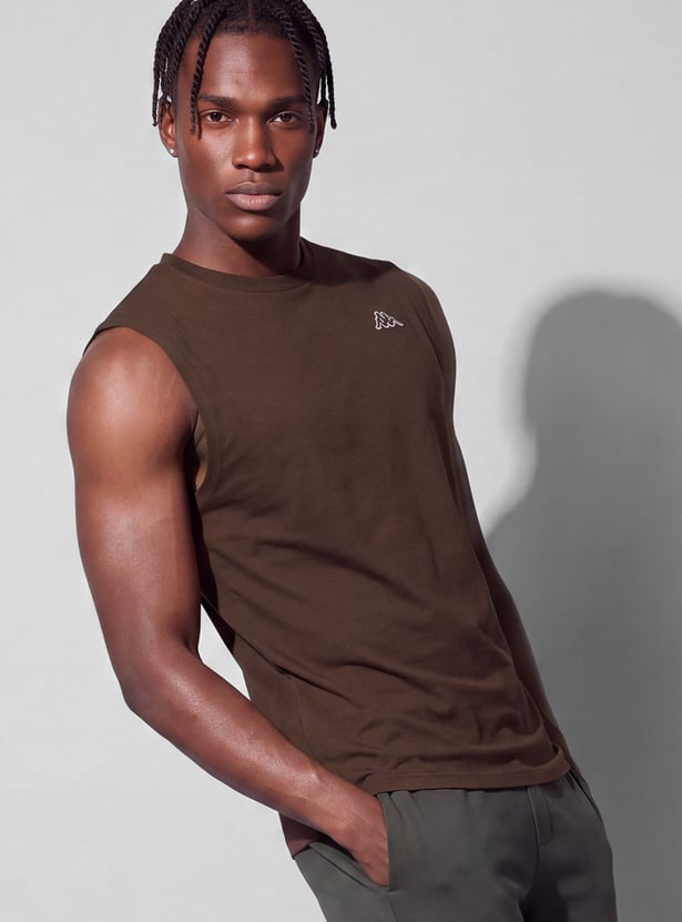KAPPA Solid Sleeveless T-shirt