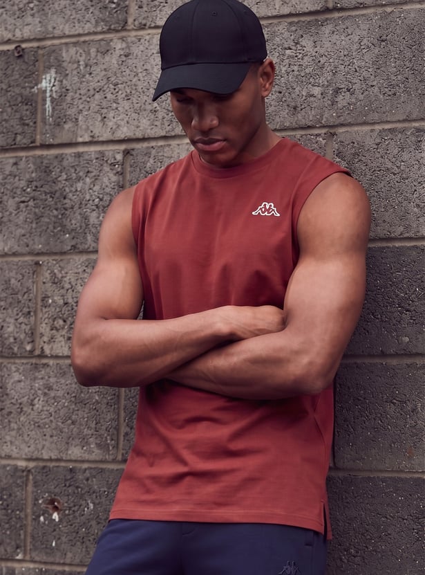 KAPPA Solid Sleeveless T-shirt