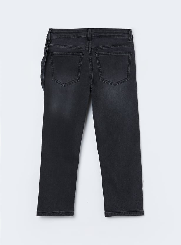FAME FOREVER Boys Washed Jeans