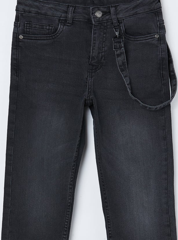 FAME FOREVER Boys Washed Jeans