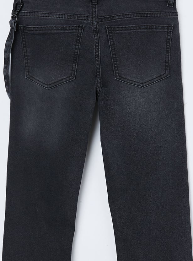 FAME FOREVER Boys Washed Jeans