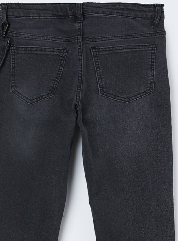FAME FOREVER Boys Washed Jeans