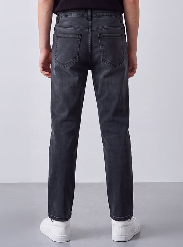 FAME FOREVER Boys Washed Jeans