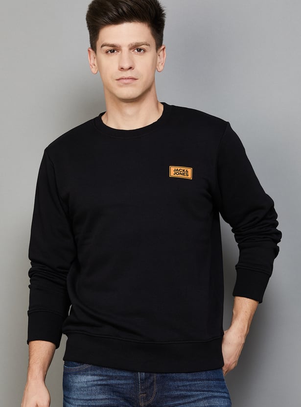 JACK & JONES Typographic Print Sweatshirt