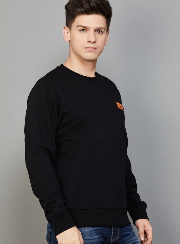JACK & JONES Typographic Print Sweatshirt