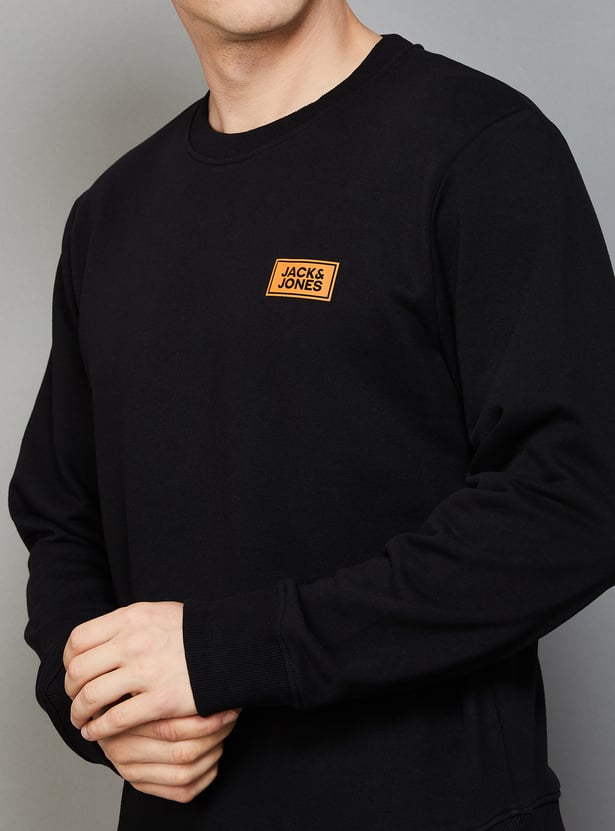 JACK & JONES Typographic Print Sweatshirt