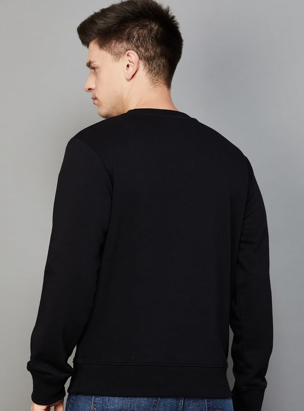 JACK & JONES Typographic Print Sweatshirt