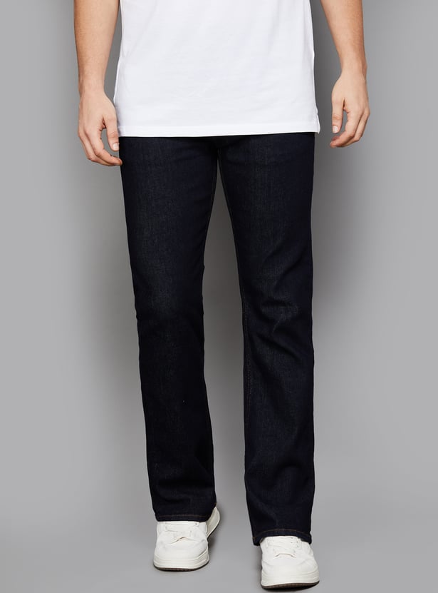 US POLO ASSN Solid Boot Cut Jeans