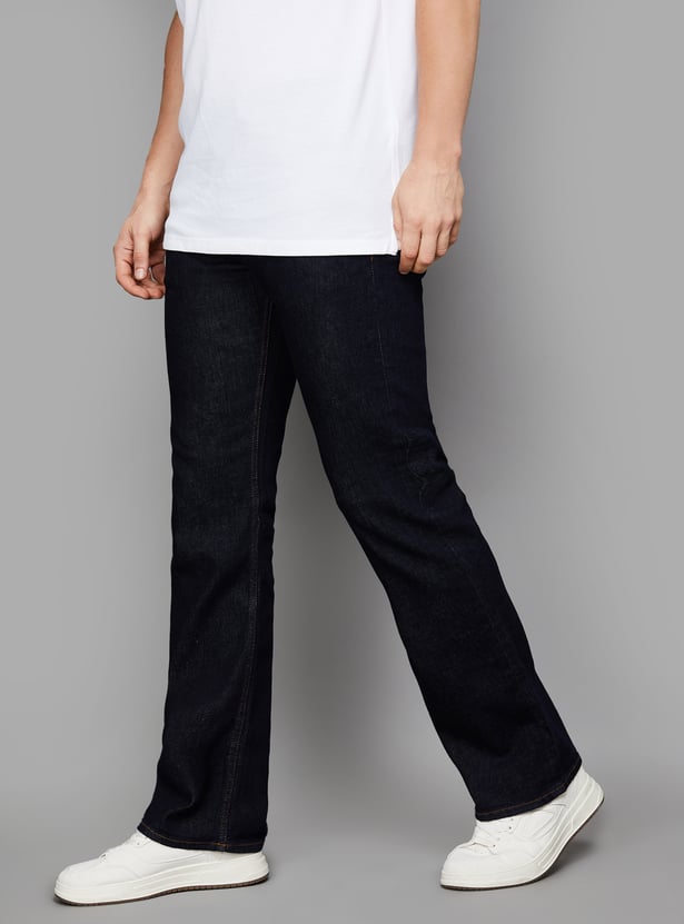 US POLO ASSN Solid Boot Cut Jeans
