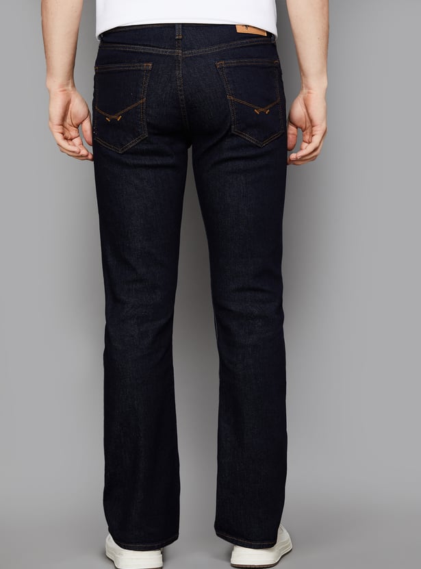 US POLO ASSN Solid Boot Cut Jeans