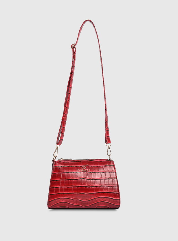 CAPRESE Embossed Sling Bag
