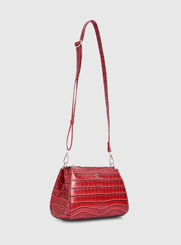 CAPRESE Embossed Sling Bag