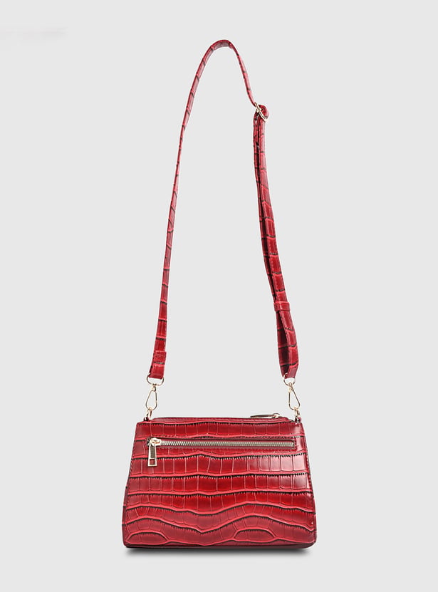 CAPRESE Embossed Sling Bag