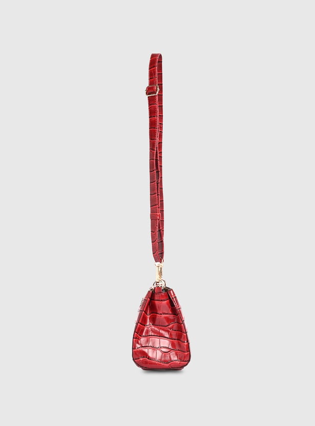CAPRESE Embossed Sling Bag