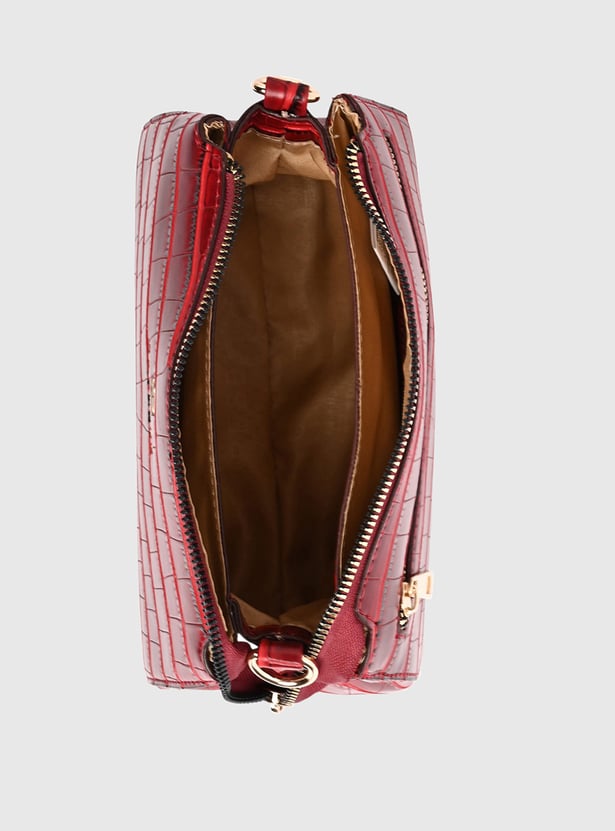 CAPRESE Embossed Sling Bag