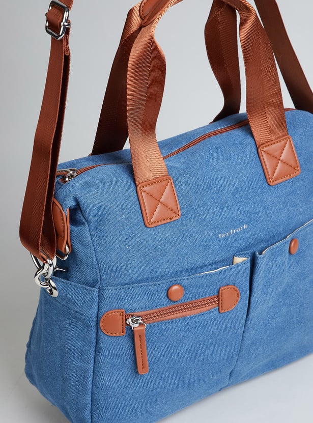 FASTRACK Contrast Straps Handheld Bag