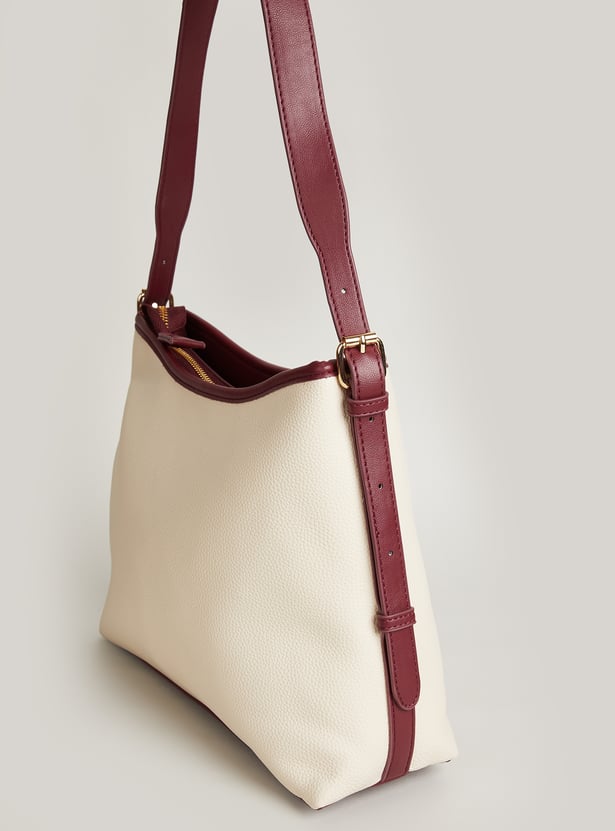FASTRACK Solid Shoulder Bag