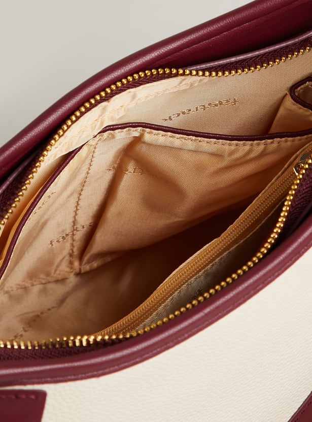 FASTRACK Solid Shoulder Bag