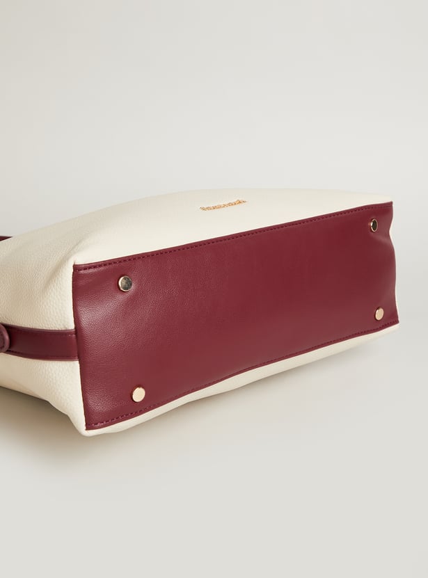 FASTRACK Solid Shoulder Bag