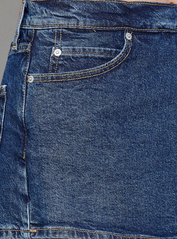 LEVI'S Medium Wash Skort