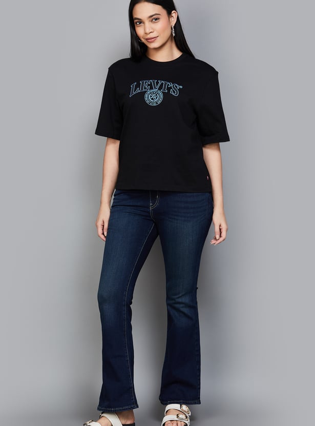 LEVI'S High-Rise Flared Jeans
