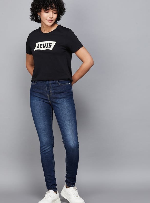 LEVI'S Solid Skinny Fit Jeans