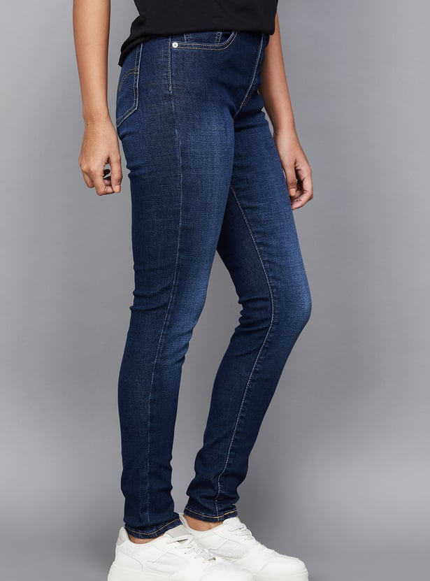 LEVI'S Solid Skinny Fit Jeans