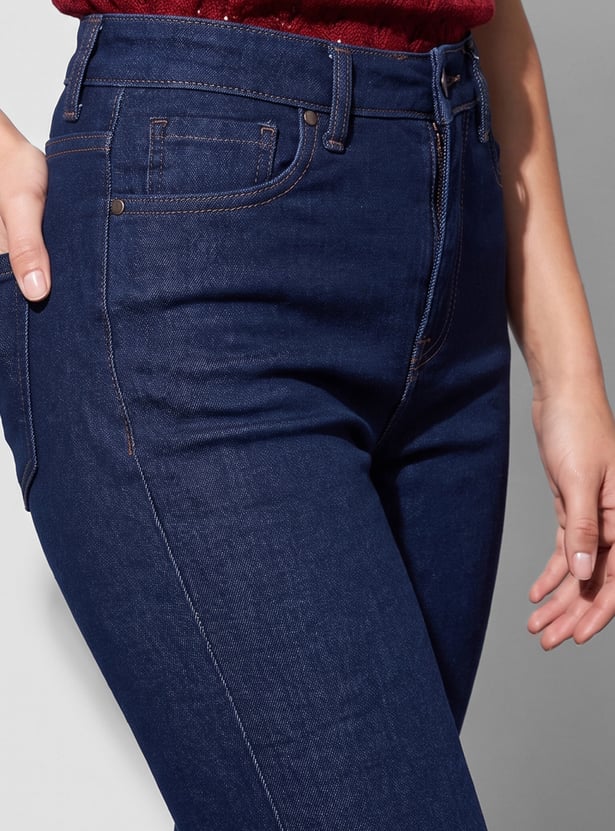 FAME FOREVER Dark Wash Bootcut Jeans