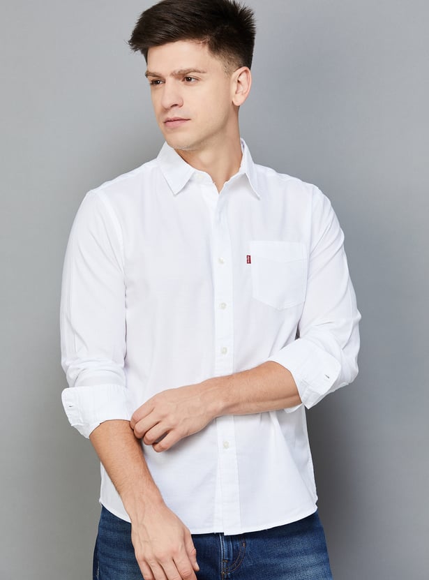 LEVI'S Solid Slim Fit Shirt