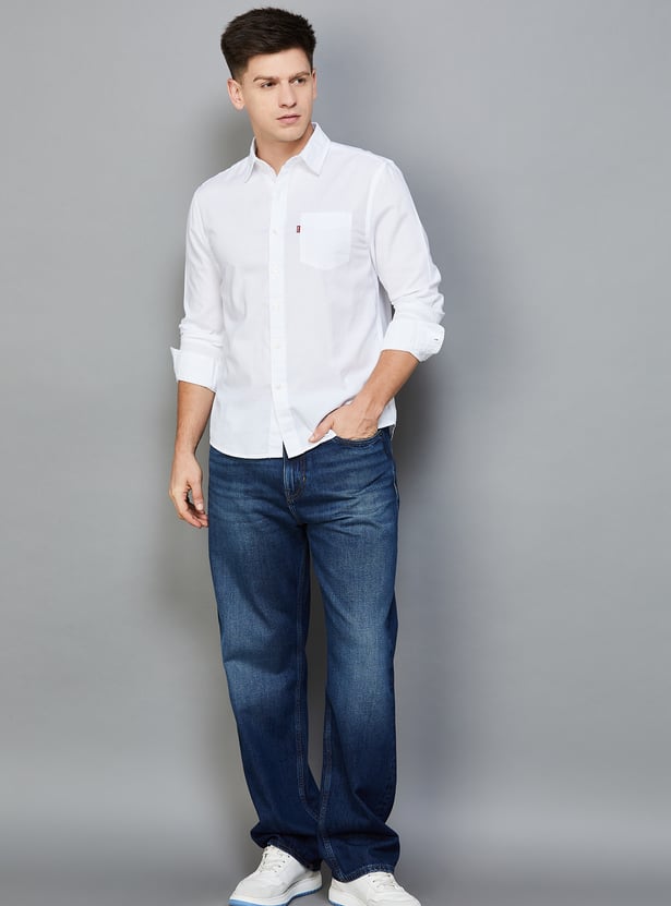 LEVI'S Solid Slim Fit Shirt