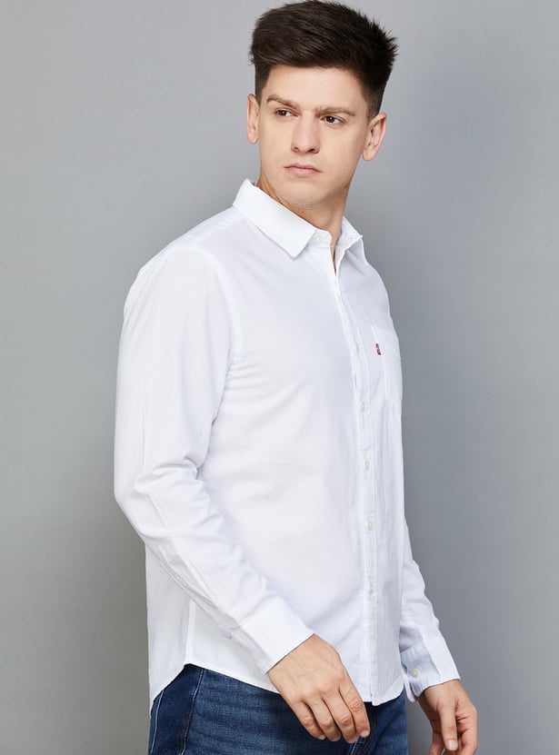LEVI'S Solid Slim Fit Shirt