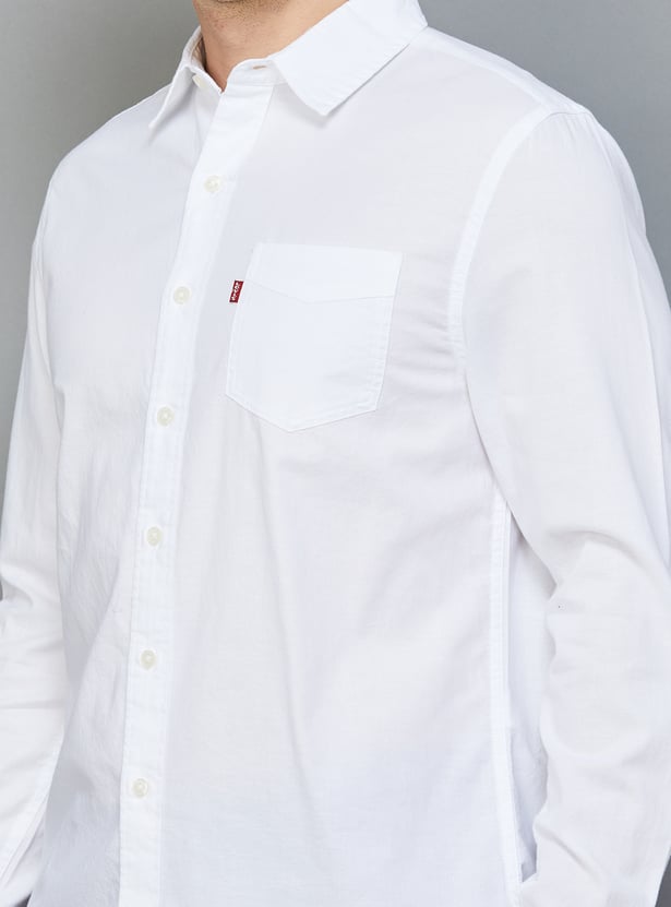 LEVI'S Solid Slim Fit Shirt