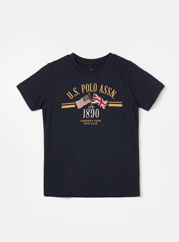 US POLO ASSN KIDS Boys Printed T-shirt