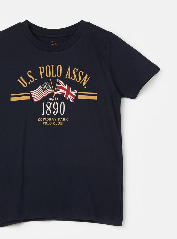 US POLO ASSN KIDS Boys Printed T-shirt
