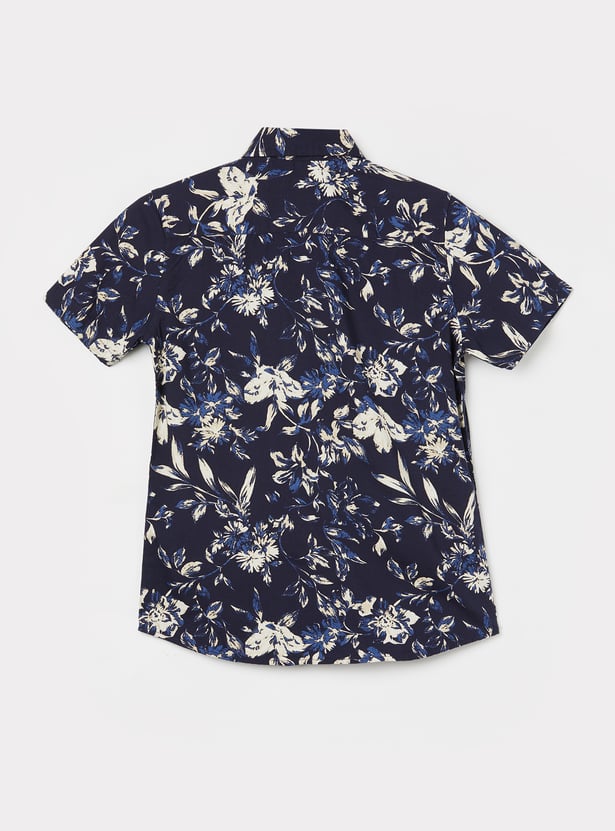 US POLO ASSN KIDS Boys Printed Shirt