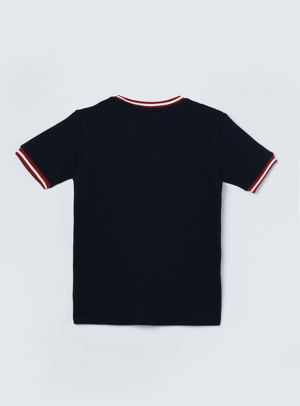 US POLO ASSN KIDS Boys Embroidered T-shirt