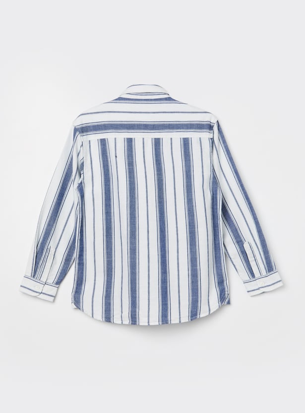 US POLO ASSN KIDS Boys Striped Shirt