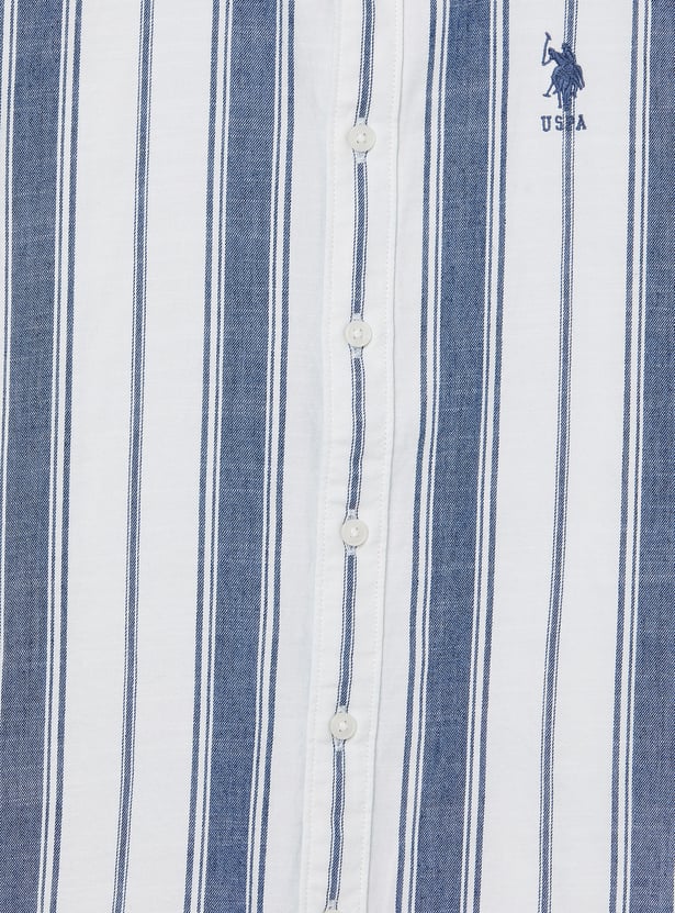 US POLO ASSN KIDS Boys Striped Shirt