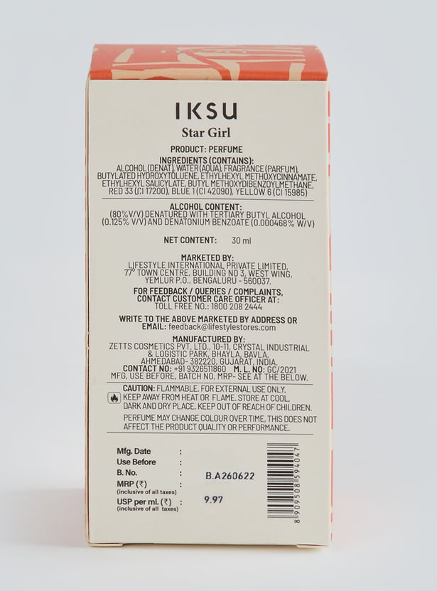 IKSU Star Girl Eau De Parfum - 30 ml