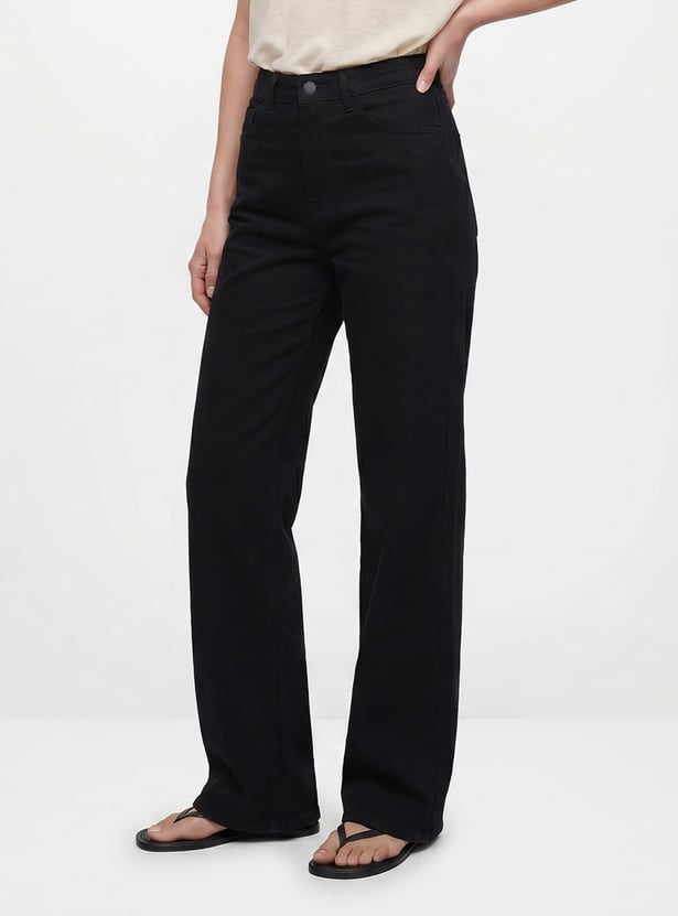 ONLY High-Rise Wide Leg Jeans