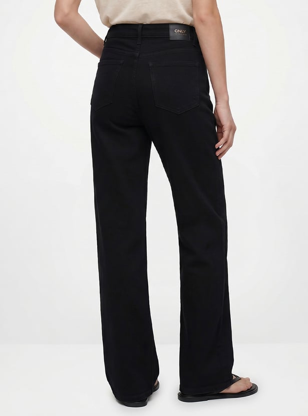ONLY High-Rise Wide Leg Jeans