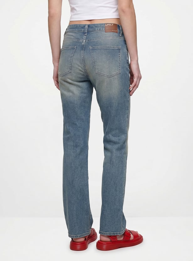 ONLY Washed Straight Fit Jeans