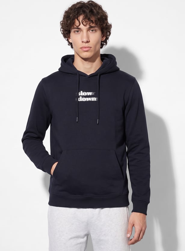 FAME FOREVER Typographic Print Hoodie
