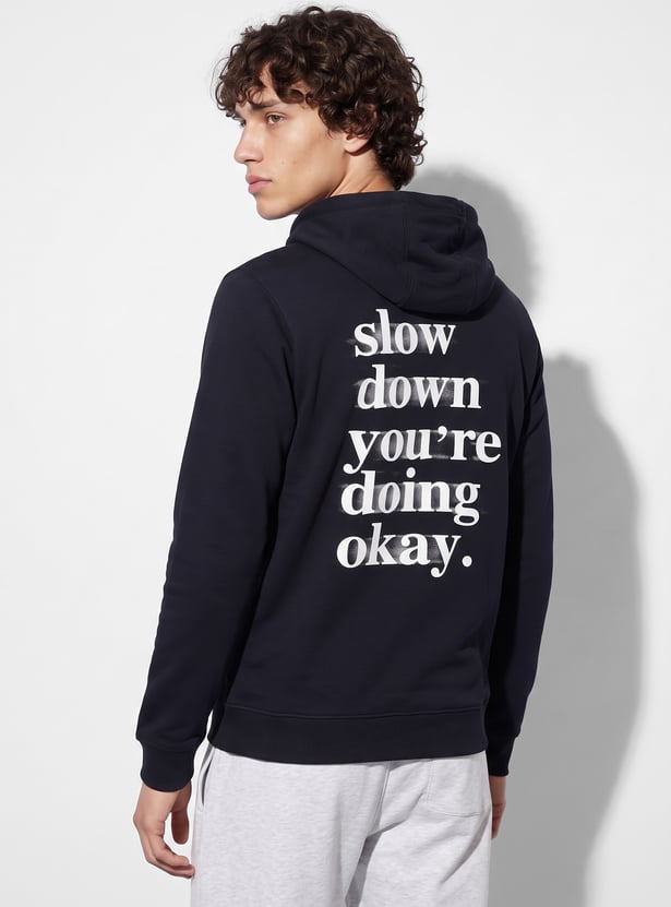 FAME FOREVER Typographic Print Hoodie