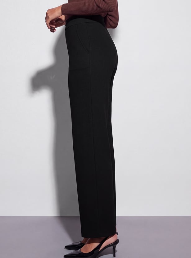 CODE Knit Comfort Fit Trousers