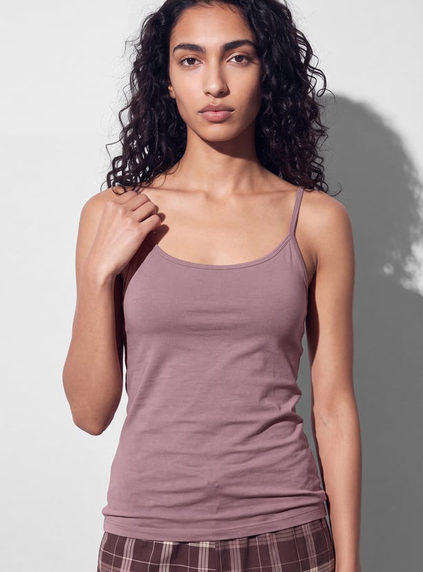 GINGER Solid Camisole Slip