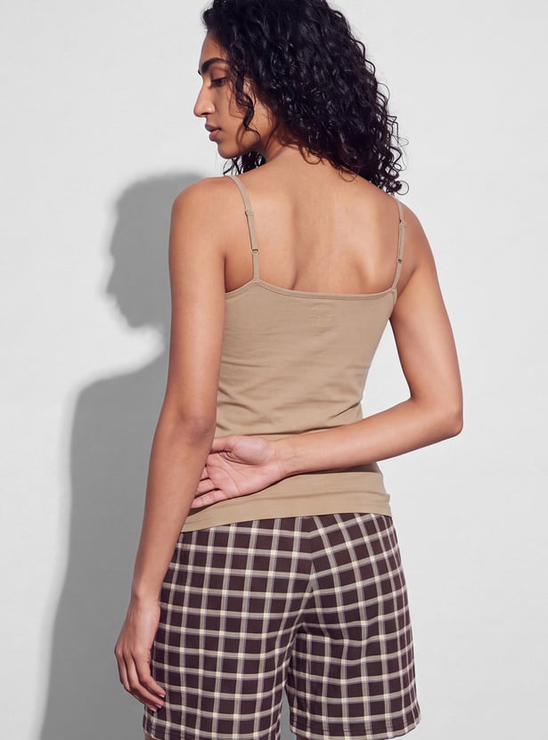 GINGER Solid Camisole Slip
