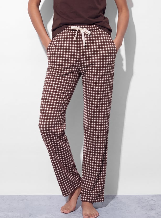 GINGER Checked Pyjamas