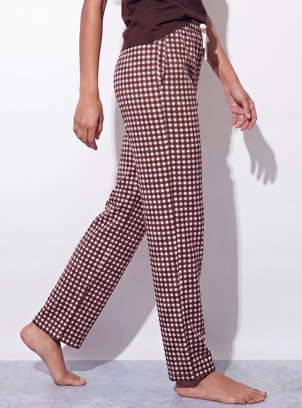 GINGER Checked Pyjamas