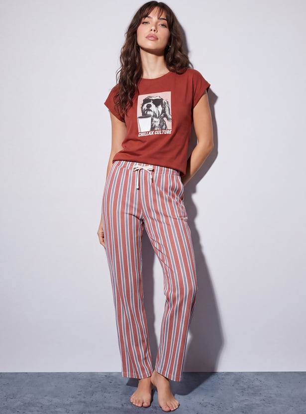 GINGER Striped Pyjamas